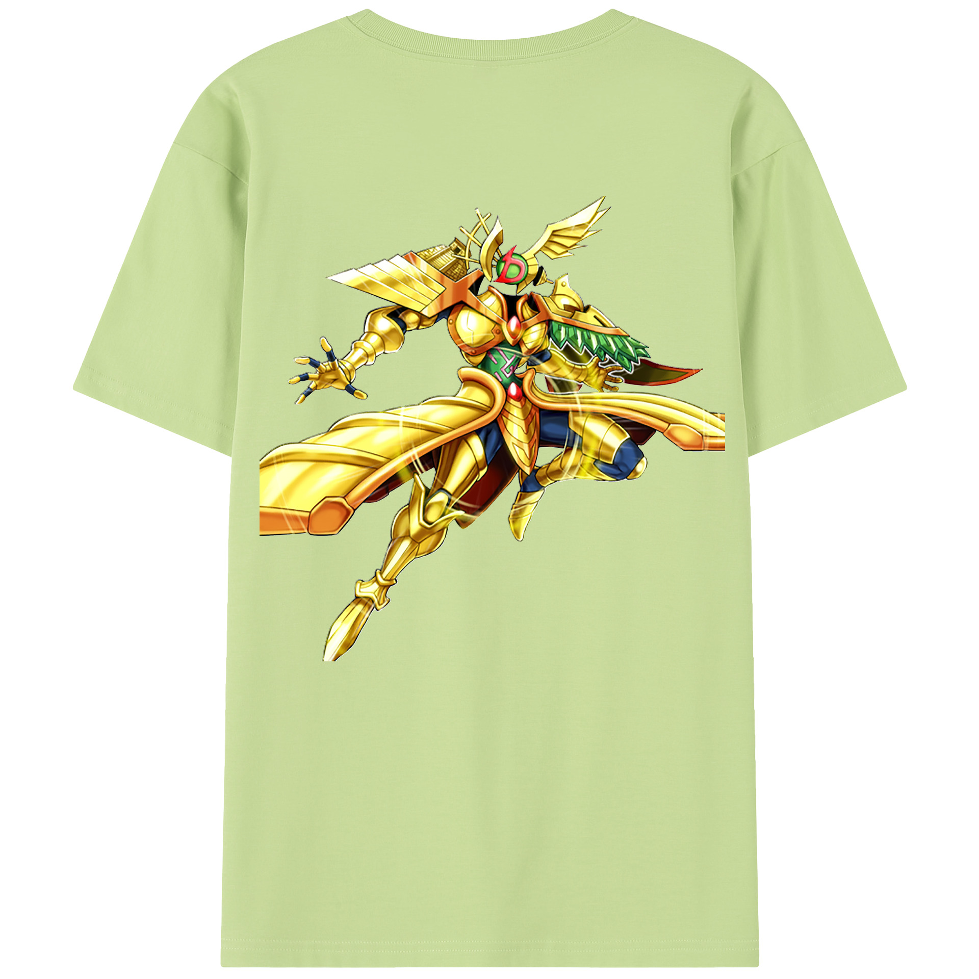 （画像用） 遊☆戯☆王 Yu-Gi-Oh! 綿100％半袖Tシャツ（背面プリント）